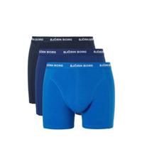 Bjorn Borg boxershorts cotton stretch 3-pack blauw - thumbnail
