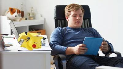 Pokemon - Pikachu Sleeping LED lamp 25cm