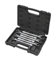 Gedore Kniegewricht open-ringsleutel | Set | 12-22 mm | 6-delig - 3459993 - thumbnail