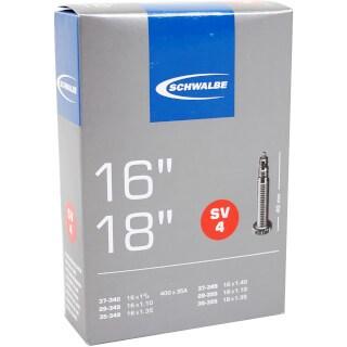 SCHWALBE Tube (sv4) - 16/18'' (28/37-340/355) - presta SCHWALBE Tube (sv4) - 16/18'' (28/37-340/355) - presta