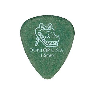 Dunlop Gator Grip groene plectrums 1.50mm (12 stuks)