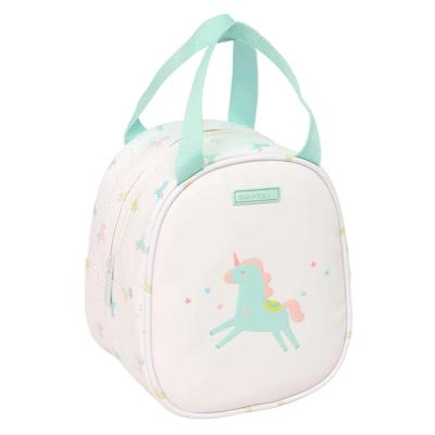 Thermische Snacktas Safta Unicornio Beige 19 x 22 x 14 cm Thermische Snacktas Safta Unicornio Beige 19 x 22 x 14 cm