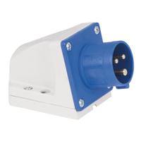 PCE CEE 16A 3-polige opbouw socket male - thumbnail
