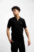 Quotrell Arena Polo Heren Zwart - Maat M - Kleur: Zwart | Soccerfanshop - thumbnail