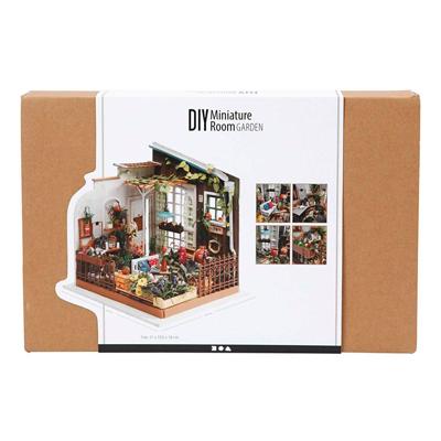 Creativ Company Diy miniatuur kamer tuin knutselset - thumbnail