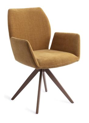 Jesper Home Misaki eetkamerstoel Honey Harvest turn brown