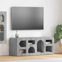 TV-kast Grijs Sonoma 100 x 35 x 40 cm Bewerkt hout - thumbnail