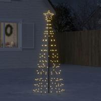 LED-kerstboom met spikes 220 LED's warm wit 180 cm - thumbnail
