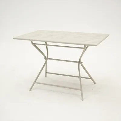 Inklapbare tuintafels GLOBE 110x70 Cream