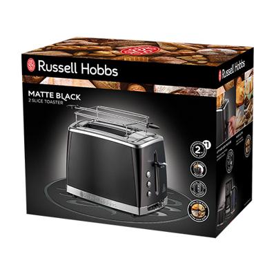 Russell Hobbs 26150-56 broodrooster 2 snede(n) 1550 W Zwart