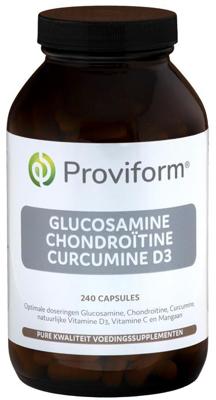 Proviform Glucosamine Chondroïtine Curcumine D3 Capsules