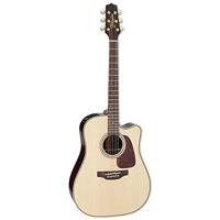 Takamine P5DC elektrisch-akoest. dreadnought westerngitaar cutaway naturel - thumbnail