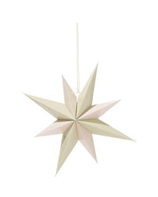 HEMA Ster 40cm papier metallic ecru