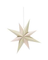 HEMA Ster 40cm papier metallic ecru - thumbnail