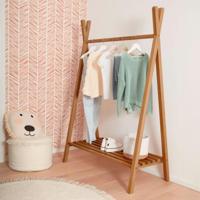 Kave Home Kledingrek 'Maralis', 100 x 50cm, kleur Naturel - thumbnail