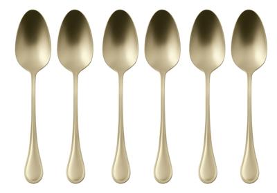 Sambonet Koffielepels Royal Champagne 6 Stuks Sambonet Koffielepels Royal Champagne 6 Stuks