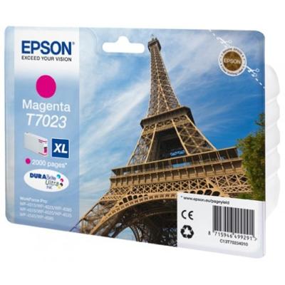 Epson - T7023 XL - Inktcartridge Magenta / Rood