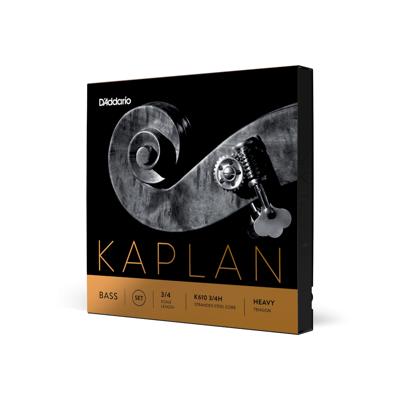 D'Addario K610 3/4H Kaplan Bass String Set , Heavy Tension Kaplan Contrabas D'Addario K610 3/4H Kaplan Bass String Set , Heavy Tension Kaplan Contrabas