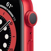 Apple Watch Series 6 OLED 40 mm Digitaal 324 x 394 Pixels Touchscreen Rood Wifi GPS - thumbnail