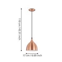 Eglo HanglampCoretto - 93836 - thumbnail