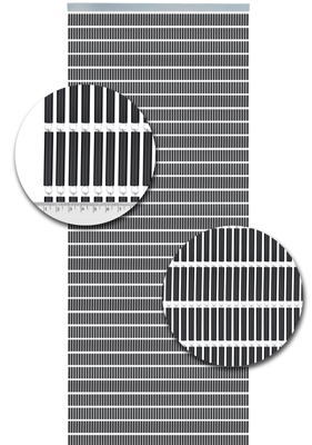 Vliegengordijn Hulzen Antraciet - 100cm x 240cm