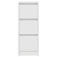 Dressoir 29,5x34x76 cm spaanplaat wit - thumbnail