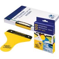 Loeff's archieflabels groen, doos met 100 stuks - thumbnail