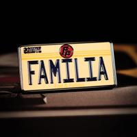 Fast & Furious Pin Badge Familia License Plate - thumbnail