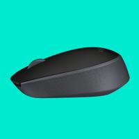 Logitech B170 OEM Muis Radiografisch Infrarood Zwart 3 Toetsen 1000 dpi Geïntegreerd scrollwiel - thumbnail