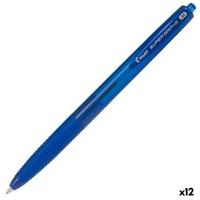 Pen Pilot Supergrip G Blauw Klot 0,4 mm 12 Stuks - thumbnail