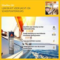 Sikaflex® 291i 300ml - Bruin - thumbnail