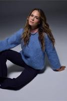 Lisette furry pullover - light blue - 12329 - thumbnail