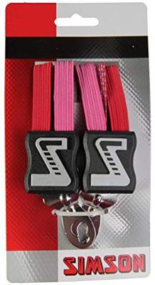 Simson Snelbinder trio kort met 3 binders - roze/rood