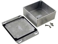 Hammond Electronics 1590WYFL Universele behuizing 92 x 92 x 42 Aluminium Natuur 1 stuk(s) - thumbnail