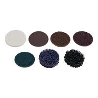 KS Tools 515.5086 Reserve schuurpads, Ø 50 mm, strip Rad lila, verpakking van 10 stuks - thumbnail