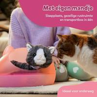 Baby Born My Cat Cookie Knuffel Kat met Mand + Geluid - thumbnail