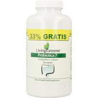 Livinggreens Probiotica 7 voordeel verpakking 240 Capsules - thumbnail