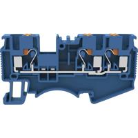 Degson DS4-TW-01P-12-00A(H) Doorgangsklem Push-In-klem Blauw 1 stuk(s) - thumbnail