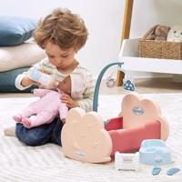 Ecoiffier poppenwieg met accessoires, 6dlg. - thumbnail
