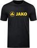 JAKO 6160 T-Shirt Promo - Zwart Gemeleerd/Citroen - L - thumbnail
