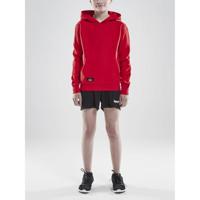 Craft 1906974 Community Hoodie JR - Bright Red - 122/128 - thumbnail