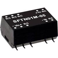 MEAN WELL SFTN01M-12 DC/DC-convertermodule 84 mA 1 W Aantal uitgangen: 1 x Inhoud 1 stuk(s) - thumbnail