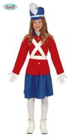 Engelse Soldaat Kostuum Meisje - thumbnail
