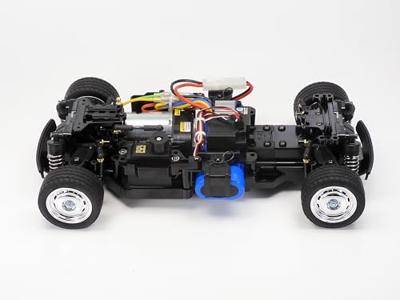 Tamiya 1:10 RC auto Elektro Straatmodel RC Mini Cooper Racing MB-01 Blauw Voorwielaandrijving Bouwpakket 2,4 GHz Tamiya 1:10 RC auto Elektro Straatmodel RC Mini Cooper Racing MB-01 Blauw Voorwielaandrijving Bouwpakket 2,4 GHz