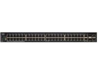 Cisco SG550X-48 Stackable Managed Switch met 48 Gigabit Ethernet-poorten (GbE), 2 x 10G Combo, 2 SFP+, dynamische L3-rouing, beperkte levenslange bescherming (SG550X-48-K9-EU) - thumbnail