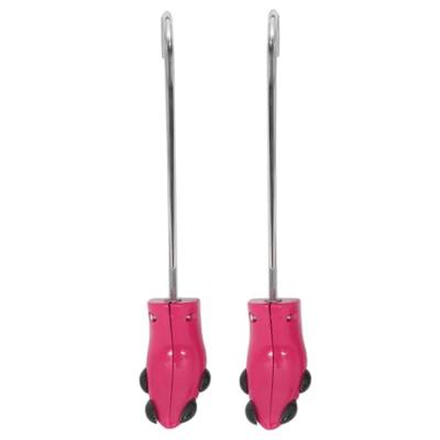 VidaXL Schoenspanners met schoenlepel eu 34-40 kunststof roze VidaXL Schoenspanners met schoenlepel eu 34-40 kunststof roze