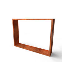 Egura cortenstaal houtopslag 2000x385x2000 mm Geroba - Geroba - thumbnail