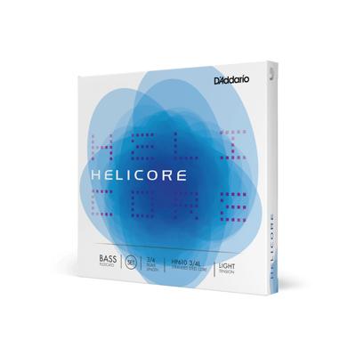 D'Addario HP610 3/4M Helicore Pizzicato Bass String Set,Medium Tension contrabas D'Addario HP610 3/4M Helicore Pizzicato Bass String Set,Medium Tension contrabas