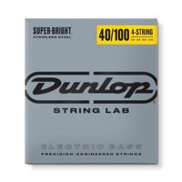 Dunlop DBSBS40100 Super Bright SS Light 40-100 snarenset voor basgitaar - thumbnail