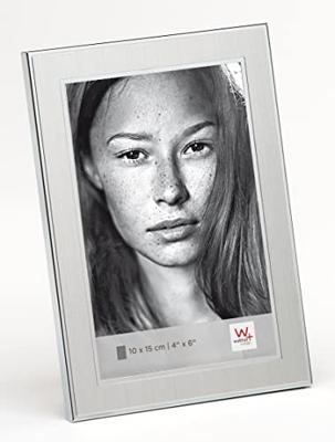 walther+ design PJ015S Wissellijst Papierformaat: 10 x 15 cm Zilver